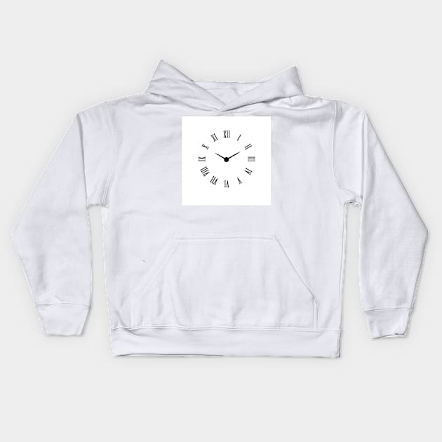 Clock Kids Hoodie by Ykartwork